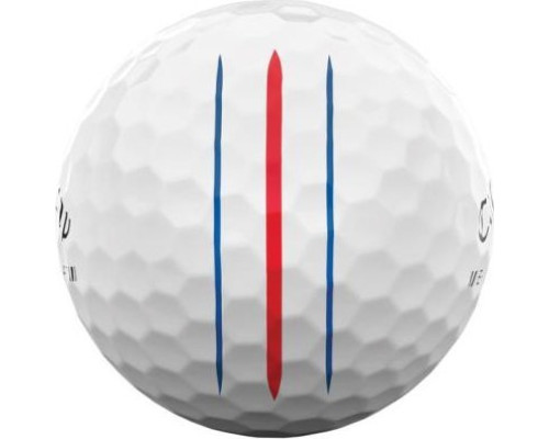 М'ячі для гольфу Callaway ERC Soft Triple Track 2023 12 шт, білі М'ячі для гольфу Callaway ERC Soft Triple Track 2023 12 шт, білі