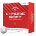 М'ячі для гольфу Callaway Chrome Soft Triple Track 2024 12 шт, білі