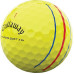 М'ячі для гольфу Callaway Chrome Soft X Triple Track 3 шт, жовті
