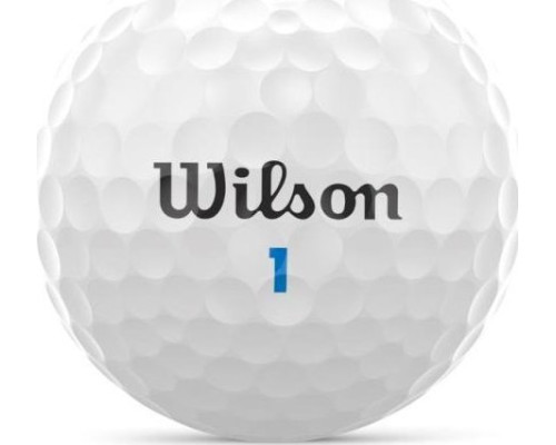 М'ячі для гольфу Wilson Tour Velocity Accuracy 15 шт, білі М'ячі для гольфу Wilson Tour Velocity Accuracy 15 шт, білі