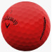 М'ячі для гольфу Callaway Supersoft 12 шт, червоний