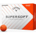 М'ячі для гольфу Callaway Supersoft 12 шт, помаранчеві