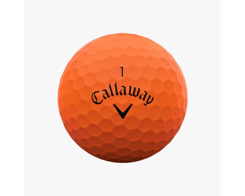 М'ячі для гольфу Callaway Supersoft 12 шт, помаранчеві М'ячі для гольфу Callaway Supersoft 12 шт, помаранчеві
