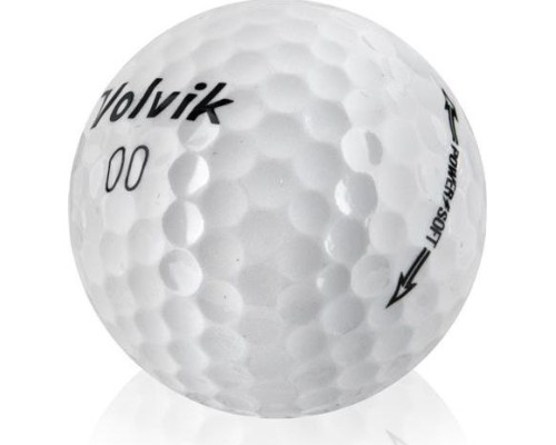 М'ячі для гольфу Volvik Power Soft 12 шт, білі М'ячі для гольфу Volvik Power Soft 12 шт, білі