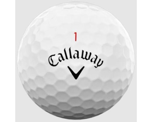 М'ячі для гольфу Callaway Chrome Soft X 3 шт, білі М'ячі для гольфу Callaway Chrome Soft X 3 шт, білі