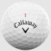 М'ячі для гольфу Callaway Chrome Soft X 3 шт, білі