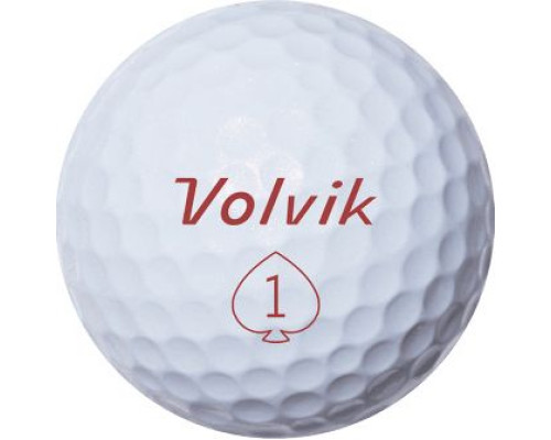 М'ячі для гольфу Volvik Tour S4 12 шт, білі М'ячі для гольфу Volvik Tour S4 12 шт, білі