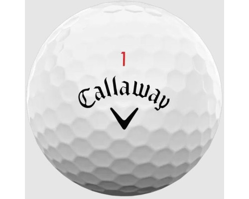 М'ячі для гольфу Callaway Chrome Soft  X LS 3 шт, білі М'ячі для гольфу Callaway Chrome Soft  X LS 3 шт, білі