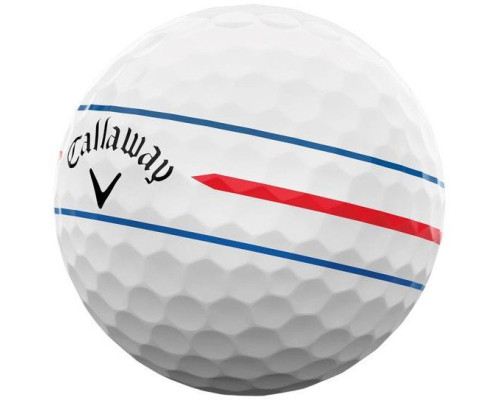 М'ячі для гольфу Callaway Chrome Tour TripleTrack 360 12 шт, білі М'ячі для гольфу Callaway Chrome Tour TripleTrack 360 12 шт, білі