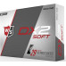 М'ячі для гольфу Wilson Staff DX2 Soft 12 шт, білі