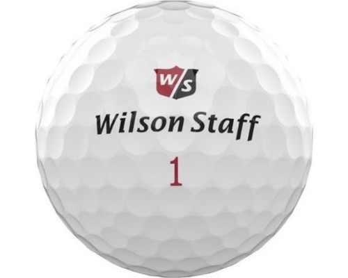 М'ячі для гольфу Wilson Staff DX2 Soft 12 шт, білі М'ячі для гольфу Wilson Staff DX2 Soft 12 шт, білі