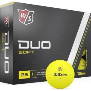 М'ячі для гольфу Wilson Staff Duo Soft 12 шт, жовті
