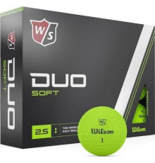 М'ячі для гольфу Wilson Staff Duo Soft 12 шт, зелені