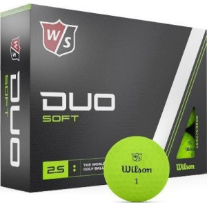 М'ячі для гольфу Wilson Staff Duo Soft 12 шт, зелені