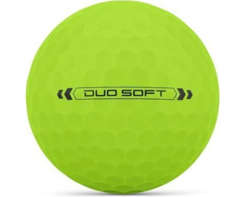 М'ячі для гольфу Wilson Staff Duo Soft 12 шт, зелені М'ячі для гольфу Wilson Staff Duo Soft 12 шт, зелені
