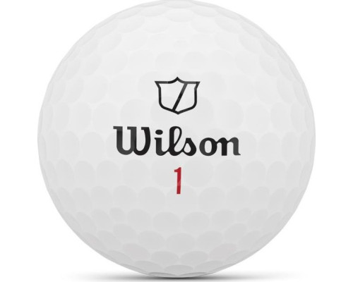 М'ячі для гольфу Wilson Staff Model X 12 шт, білі М'ячі для гольфу Wilson Staff Model X 12 шт, білі