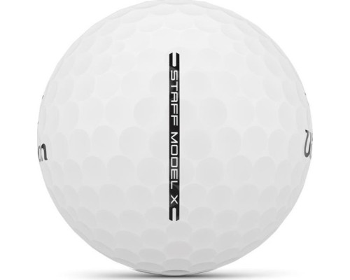 М'ячі для гольфу Wilson Staff Model X 12 шт, білі М'ячі для гольфу Wilson Staff Model X 12 шт, білі