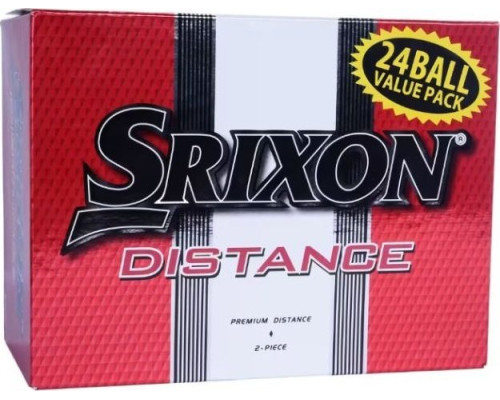 М'ячі для гольфу Srixon Distance 24 шт, білі