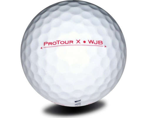 М'ячі для гольфу Vision PRO-TOUR X * WJB 12 шт, біло-червоний М'ячі для гольфу Vision PRO-TOUR X * WJB 12 шт, біло-червоний