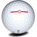М'ячі для гольфу Vision PRO-TOUR X * WJB 12 шт, біло-червоний