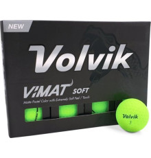 М'ячі для гольфу Volvik Vimat Soft 12 шт, зелені