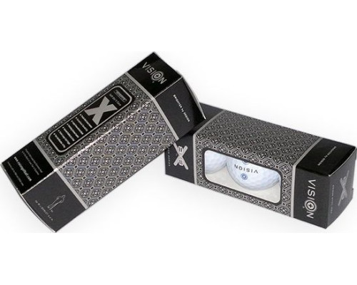 М'ячі для гольфу Vision PRO-TOUR X * WJB 12 шт, біло-сині М'ячі для гольфу Vision PRO-TOUR X * WJB 12 шт, біло-сині