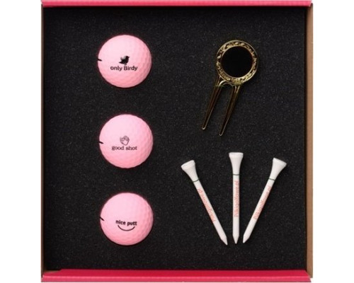 М'ячі для гольфу Toma Thank You Ladies Pack 3 шт, рожеві М'ячі для гольфу Toma Thank You Ladies Pack 3 шт, рожеві