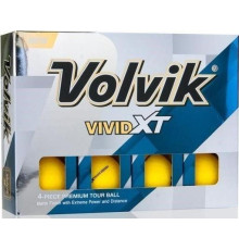 М'ячі для гольфу Volvik Vivid XT 12 шт, жовті