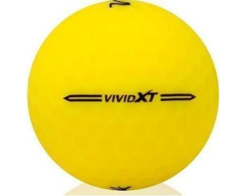 М'ячі для гольфу Volvik Vivid XT 12 шт, жовті М'ячі для гольфу Volvik Vivid XT 12 шт, жовті
