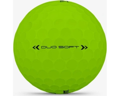М'ячі для гольфу Wilson Staff Duo Soft 2025 12 шт, зелені М'ячі для гольфу Wilson Staff Duo Soft 2025 12 шт, зелені