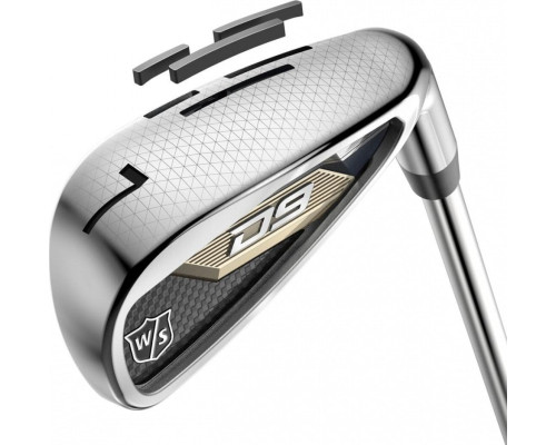 Комплект ключок для гольфу Wilson Morele Wilson Staff D9 5-PW (сталь) Комплект ключок для гольфу Wilson Morele Wilson Staff D9 5-PW (сталь)