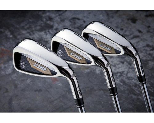 Комплект ключок для гольфу Wilson Morele Wilson Staff D9 5-PW (сталь) Комплект ключок для гольфу Wilson Morele Wilson Staff D9 5-PW (сталь)