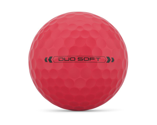 М'ячі для гольфу Wilson Staff Duo Soft 2025 12 шт, червоні М'ячі для гольфу Wilson Staff Duo Soft 2025 12 шт, червоні