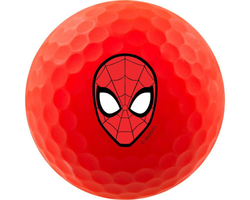 М'ячі для гольфу Volvik Marvel Spider Man 4 шт, червоно-сині