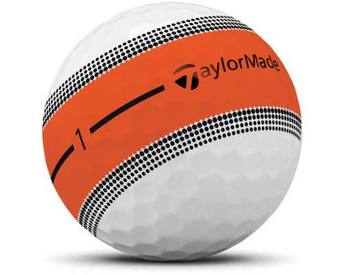 М'ячі для гольфу Taylor Made Tour Response Stripe Multi 2025 12 шт, різнокольорові