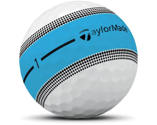 М'ячі для гольфу Taylor Made Tour Response Stripe Multi 2025 12 шт, різнокольорові