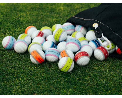 М'ячі для гольфу Taylor Made Tour Response Stripe Multi 2025 12 шт, різнокольорові