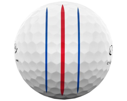 М'ячі для гольфу Callaway Chrome Tour Triple Diamond Track 2025 12 шт, білі М'ячі для гольфу Callaway Chrome Tour Triple Diamond Track 2025 12 шт, білі