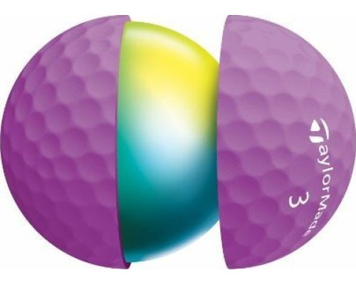 М'ячі для гольфу Taylor Made Kalea 2022 12 шт, фіолетові