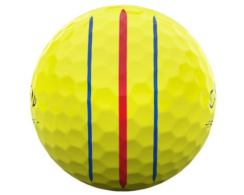 М'ячі для гольфу Callaway ERC Soft 2025 12 шт, жовті М'ячі для гольфу Callaway ERC Soft 2025 12 шт, жовті