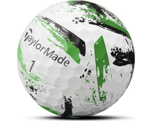 М'ячі для гольфу Taylor Made SpeedSoft 12 шт, біло-зелений