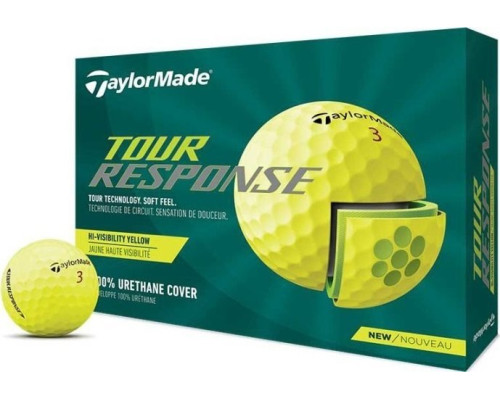 М'ячі для гольфу Taylor Made Tour Response 12 шт, жовті