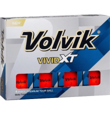 М'ячі для гольфу Volvik Vivid XT 12 шт, помаранчеві