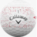 М'ячі для гольфу Callaway Supersoft Splatter 360, 2025 12, біло-червоні
