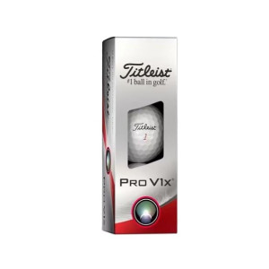 М'ячі для гольфу Titleist Pro V1х 3 шт, білі
