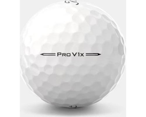 М'ячі для гольфу Titleist Pro V1х 3 шт, білі М'ячі для гольфу Titleist Pro V1х 3 шт, білі