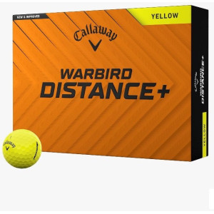 М'ячі для гольфу Callaway Warbird 12 шт, жовті
