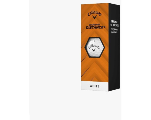 М'ячі для гольфу Callaway Warbird 12 шт, білі М'ячі для гольфу Callaway Warbird 12 шт, білі