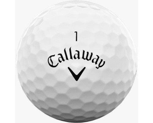 М'ячі для гольфу Callaway Warbird 12 шт, білі М'ячі для гольфу Callaway Warbird 12 шт, білі