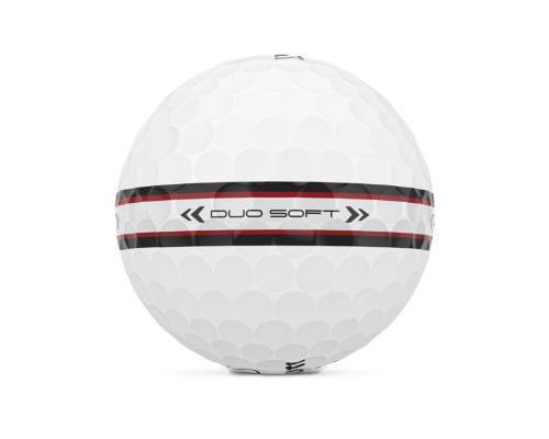 М'ячі для гольфу Wilson Staff Duo Soft 2025 TRK360 12 шт, білі М'ячі для гольфу Wilson Staff Duo Soft 2025 TRK360 12 шт, білі